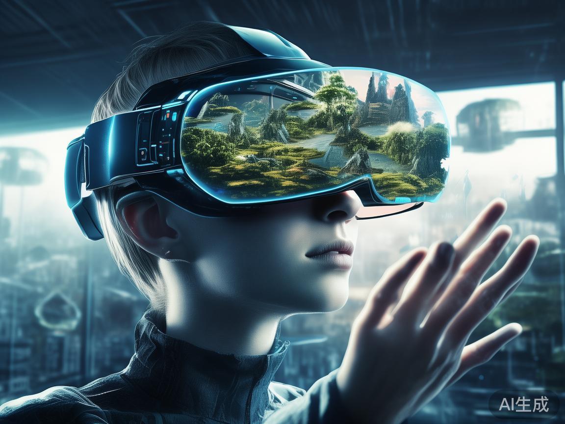 虚拟现实技术通过生成完整的虚拟环境，为用户提供沉浸